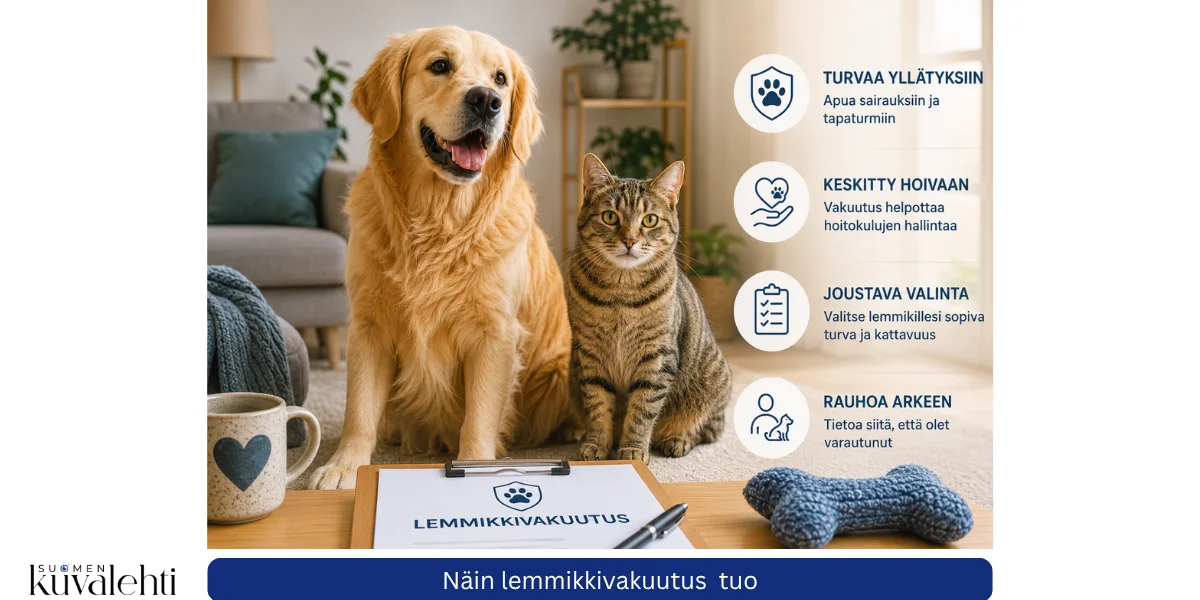 Näin lemmikkivakuutus tuo